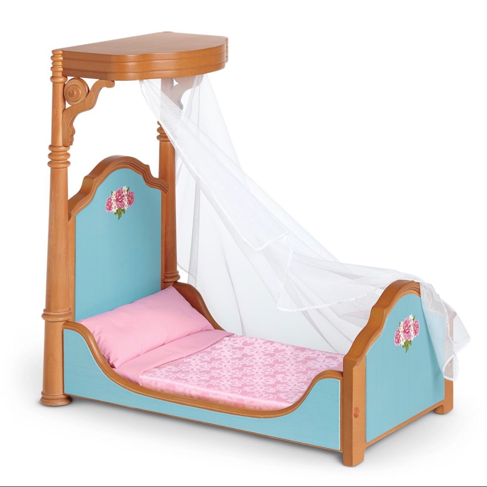 American Girl Bed Half Canopy EUC